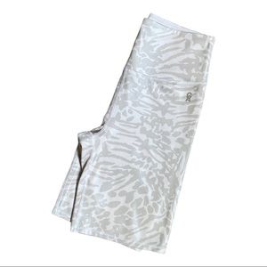 Good American Leopard Print Bike Shorts